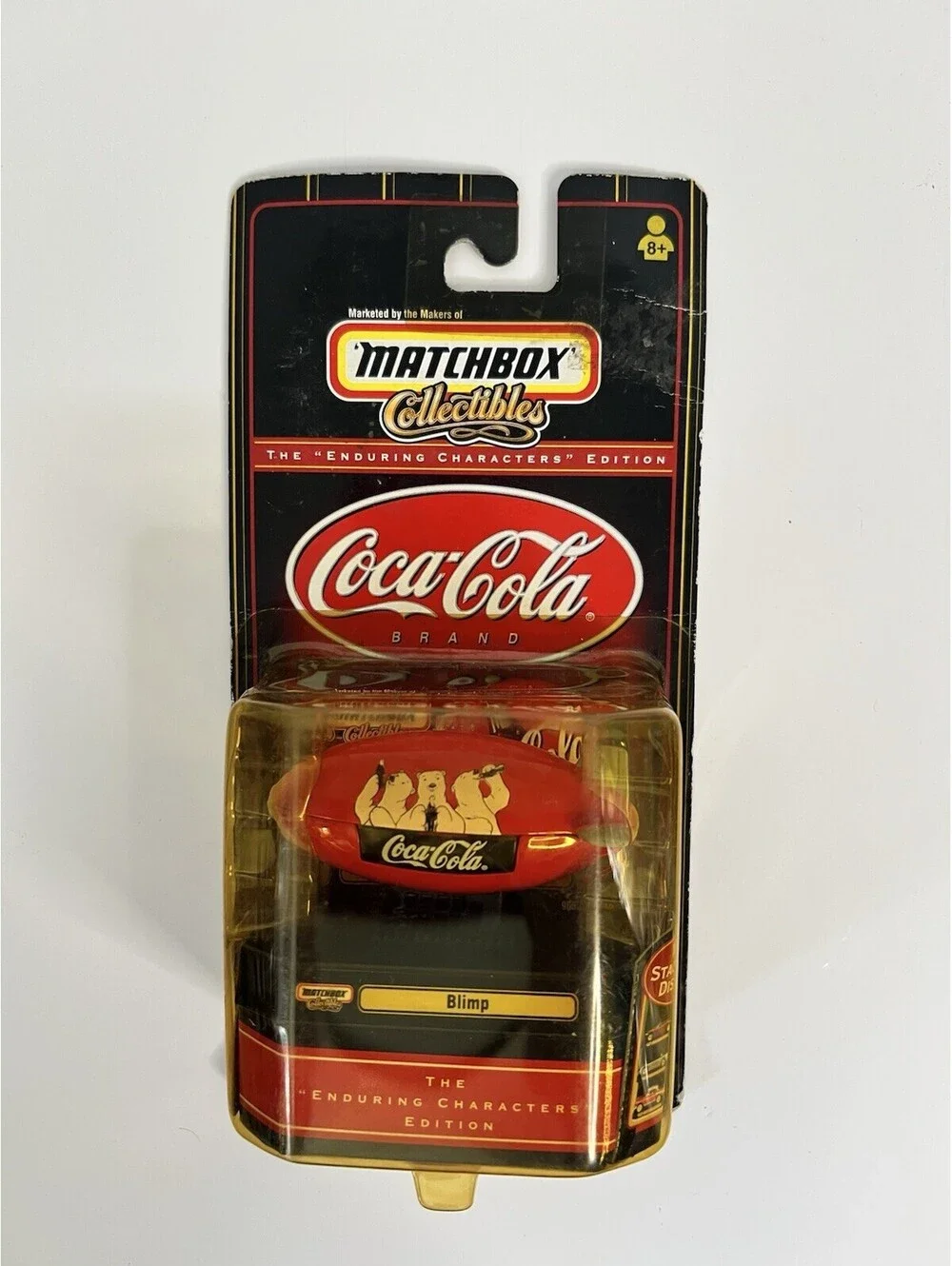 Vintage 1999 Matchbox Collectibles The Enduring Characters Edition Blimp Red